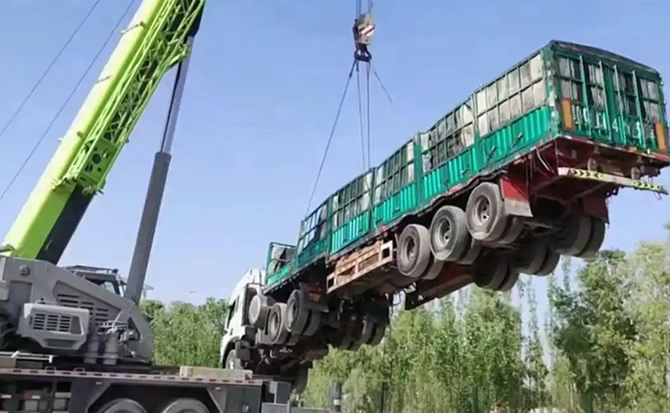 正阳道路脱困救援案例